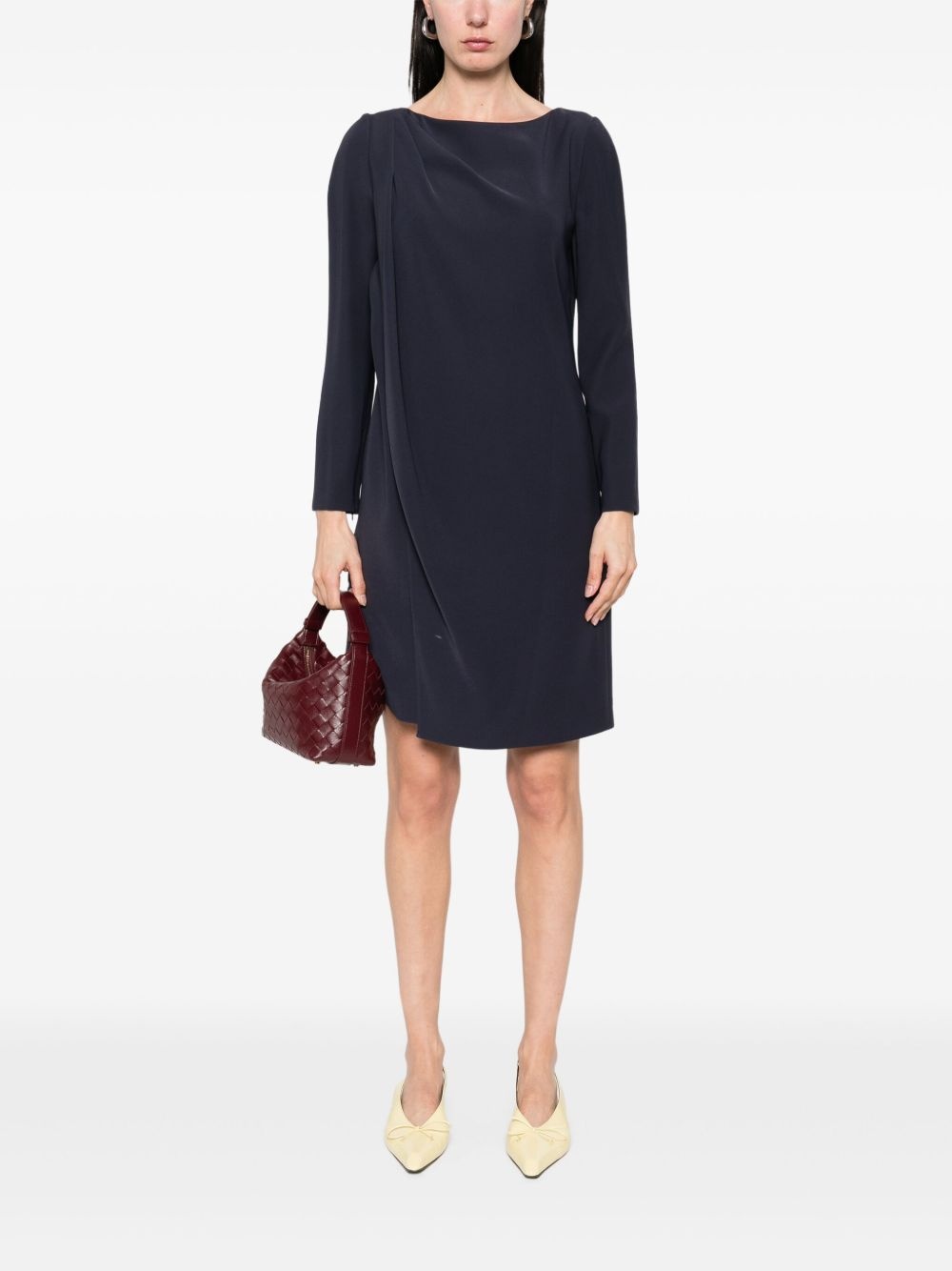 long-sleeves mini dress - 2