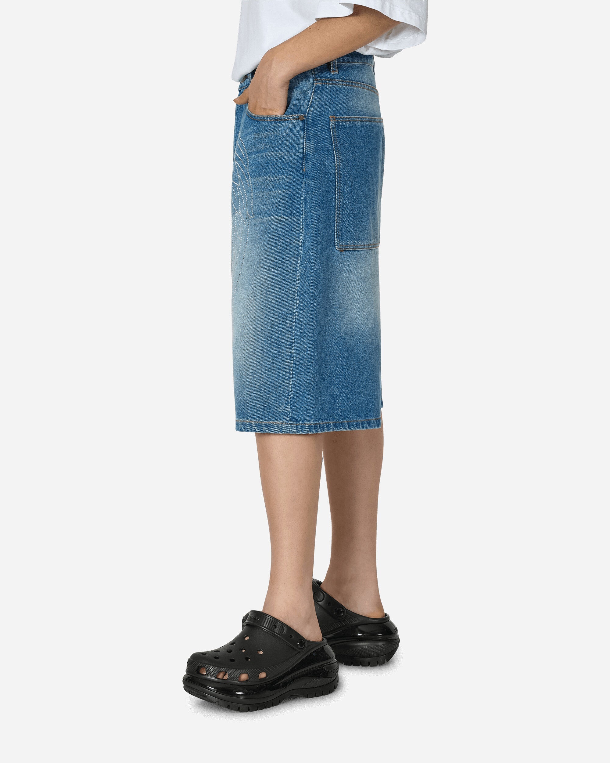Angel Short Jeans Blue - 2