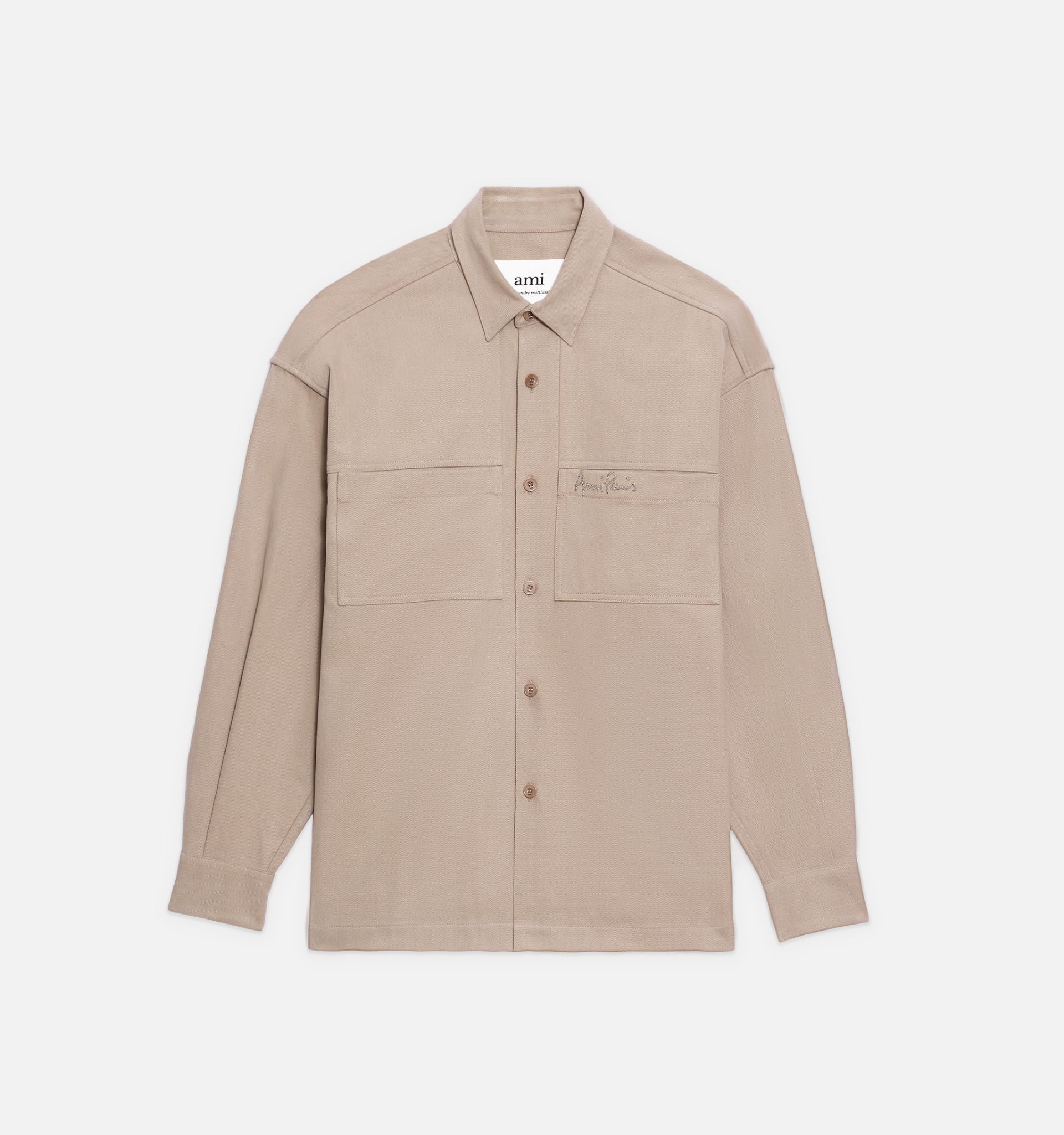 Ami Paris Embroidery Overshirt - 2