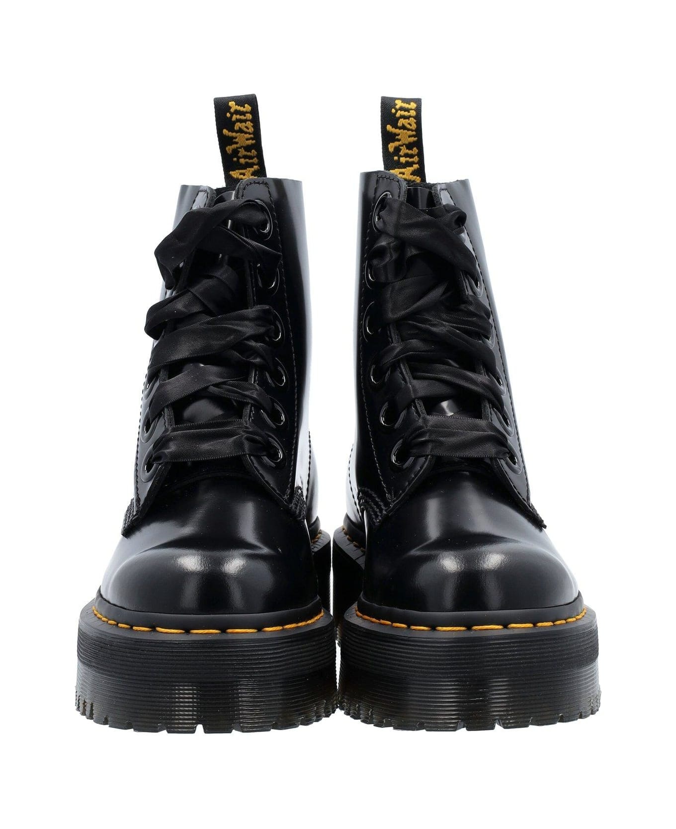 Molly Platform Lace-up Boots - 4