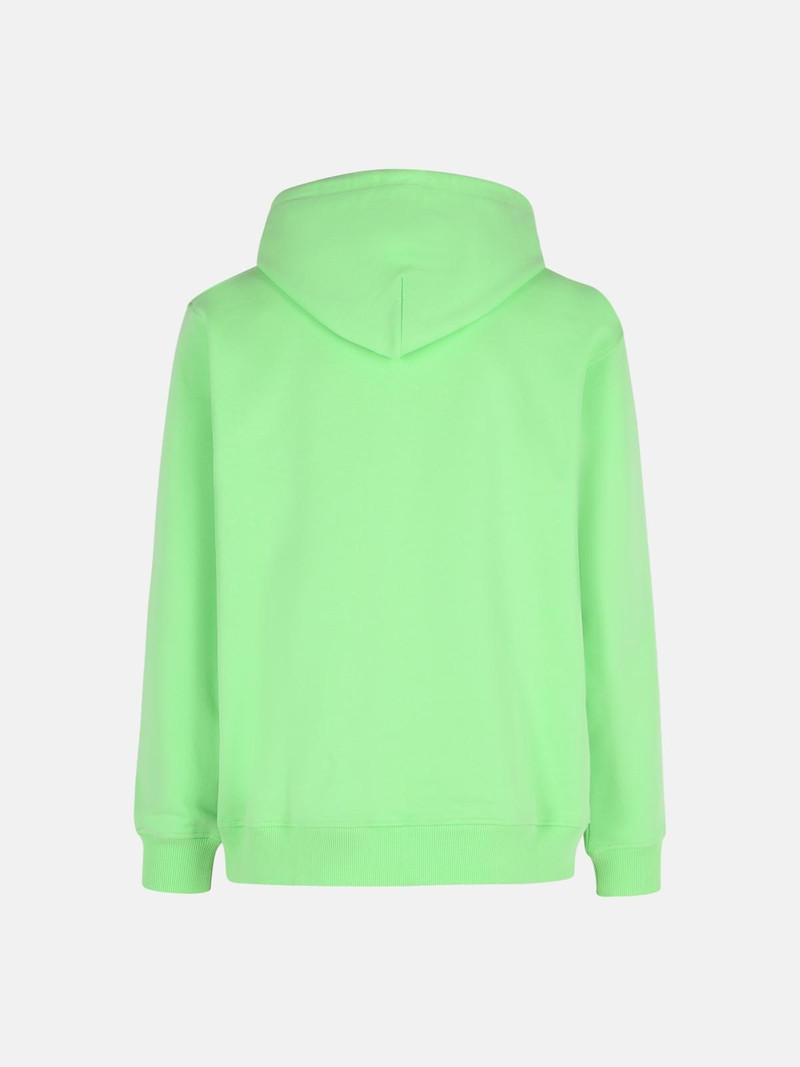 Drôle de Monsieur 'CLASSIQUE' GREEN COTTON SWEATSHIRT outlook