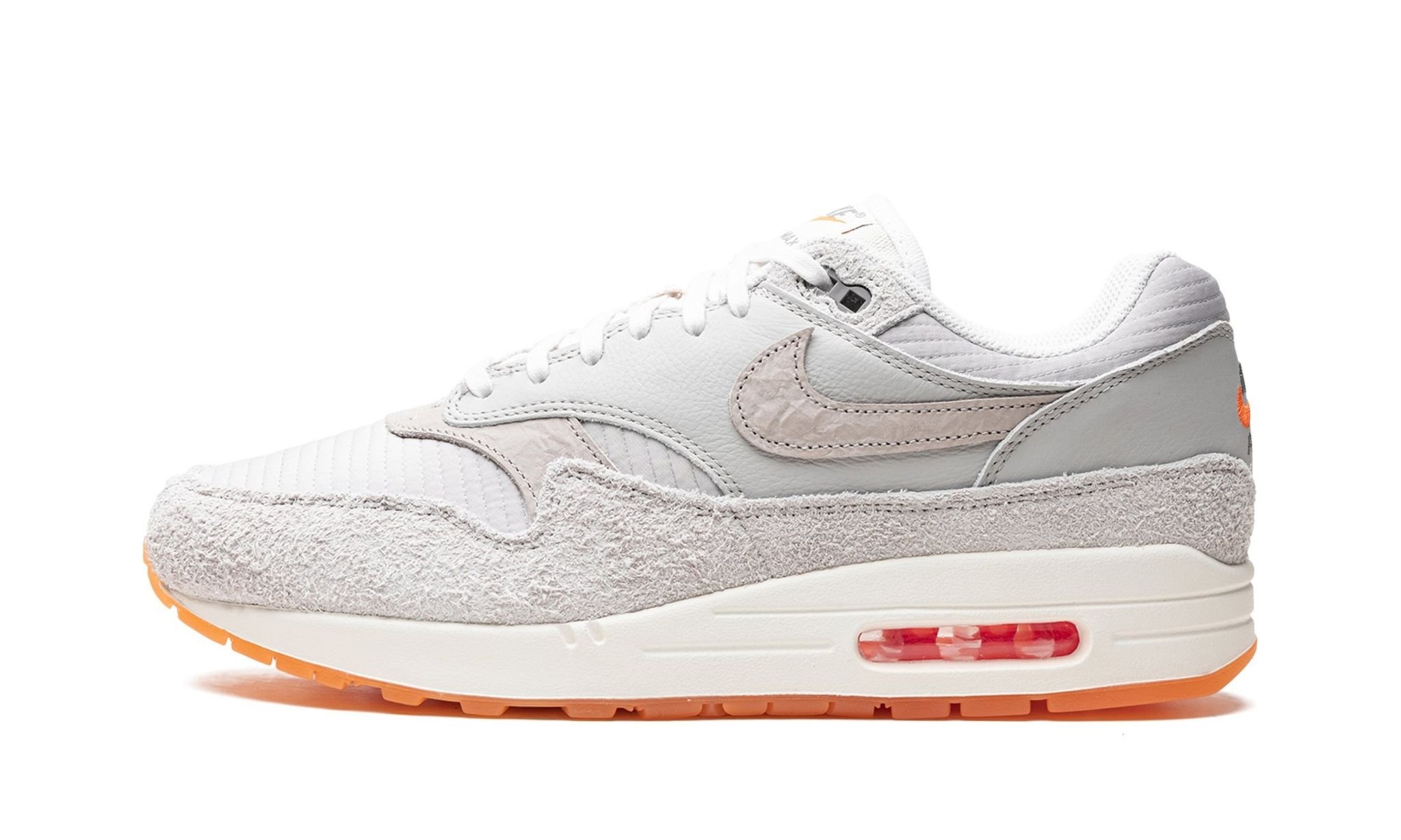 Air Max 1 "Light Iron Ore / Total Orange" - 1