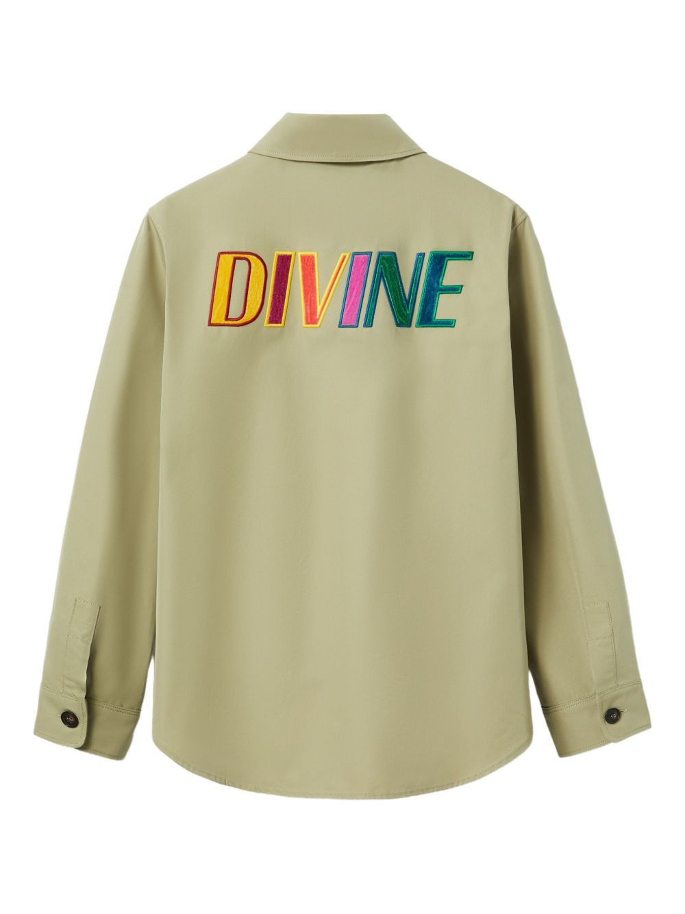 embroidered cotton jacket - 5