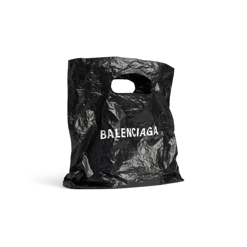 Men's Marché Packable Tote Bag Medium in Black 2