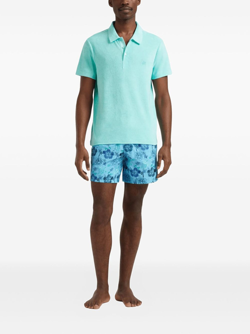 Vilebrequin turtle-embroidered polo shirt outlook