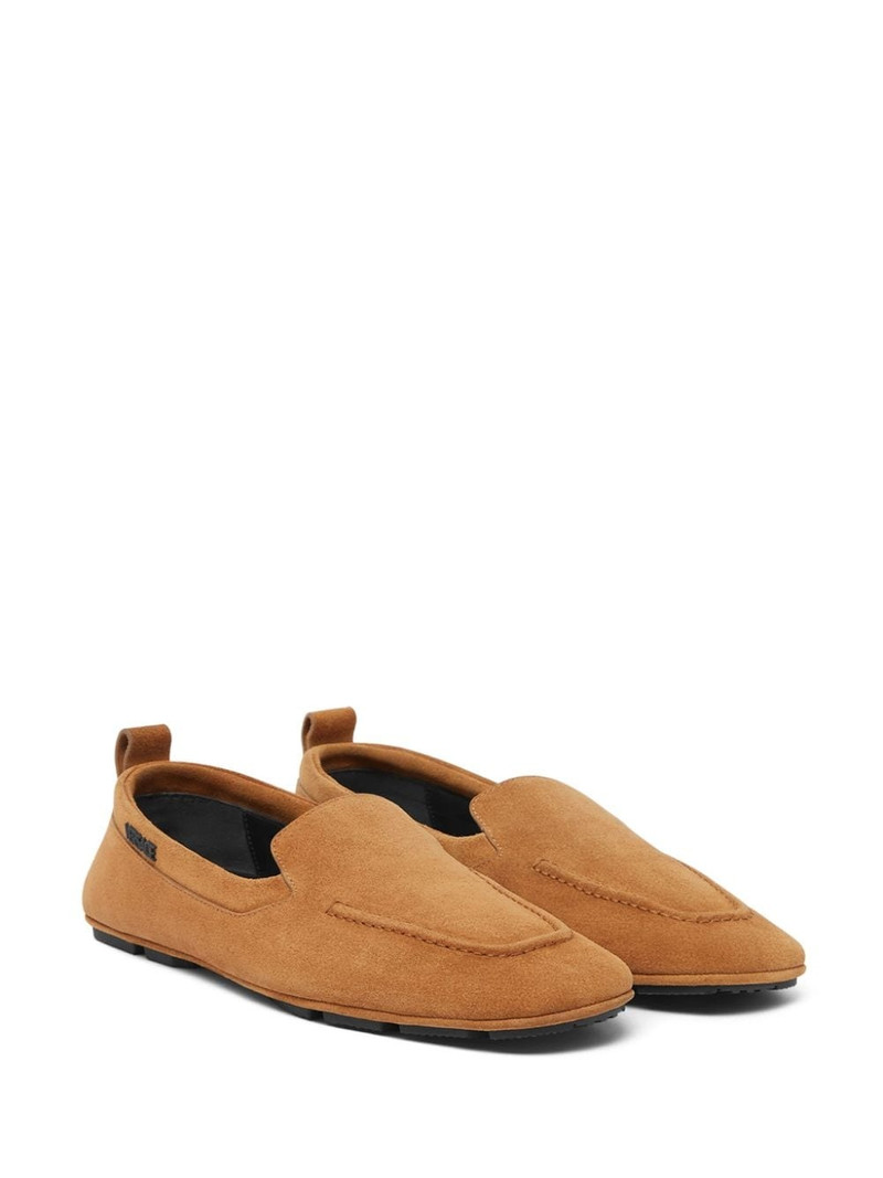 VERSACE Villa suede driver shoes outlook