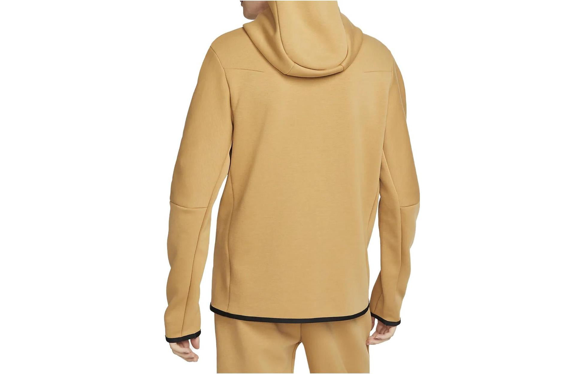 Nike Sportswear Tech Fleece Full-Zip Hoodie Elemental 'Gold Sail' CU4489-722 - 6