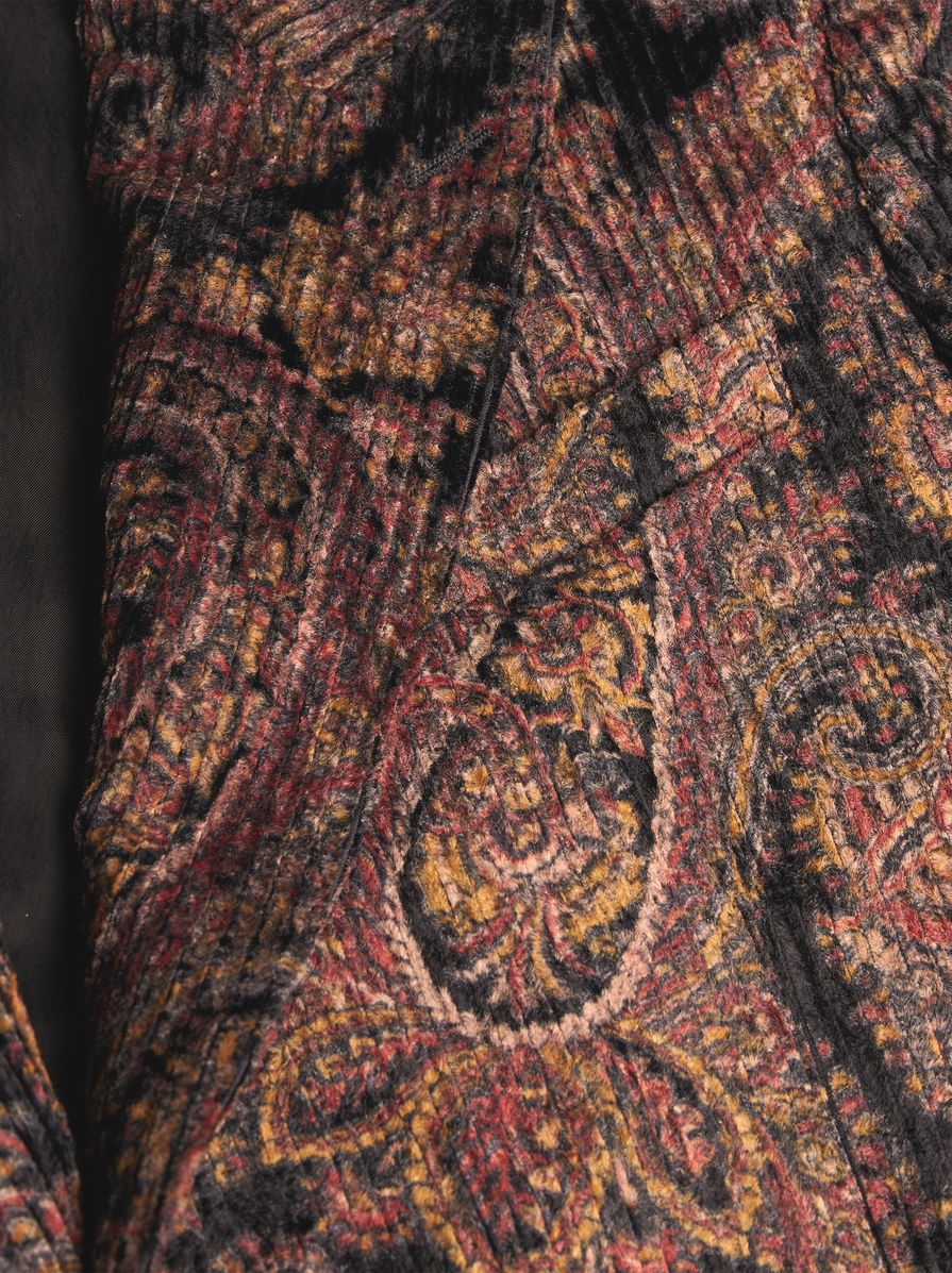 RIBBED PAISLEY JACKET - 6