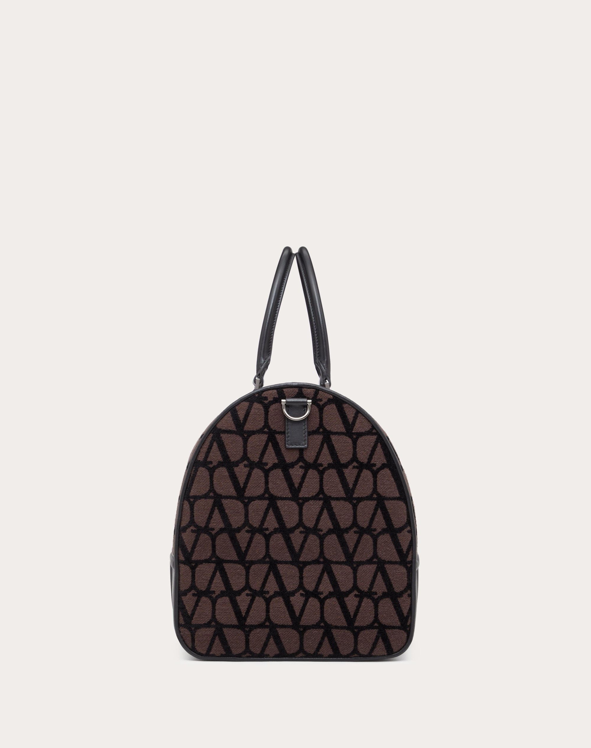TOILE ICONOGRAPHE DUFFLE BAG WITH LEATHER DETAILING - 4