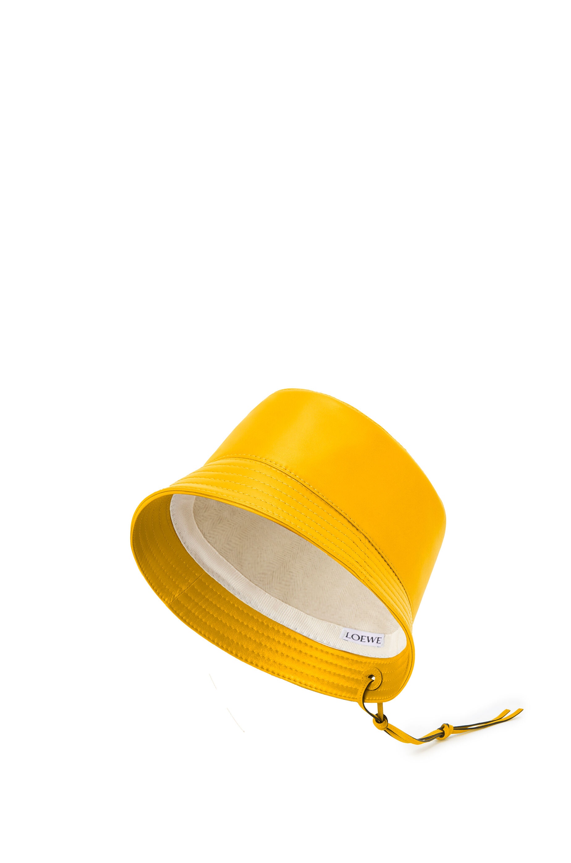 Bucket hat in nappa clafskin - 1