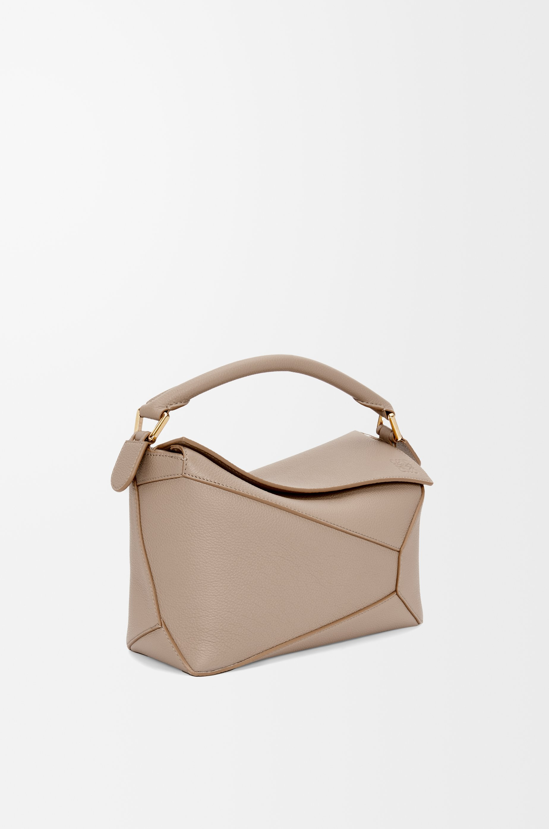 Small Puzzle bag in soft grained calfskin - 4