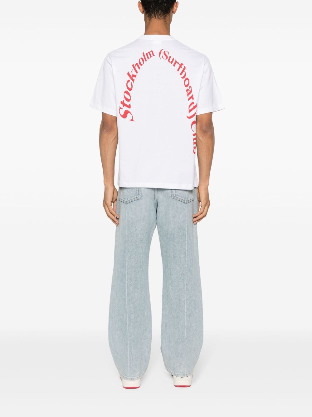 logo-print cotton T-shirt - 2