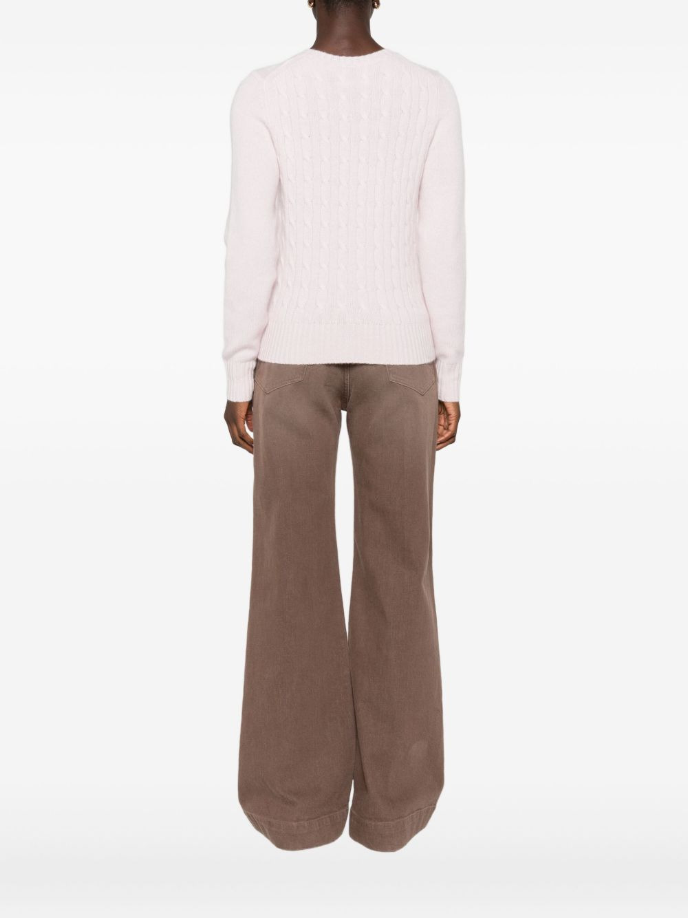 cable-knit sweater - 4
