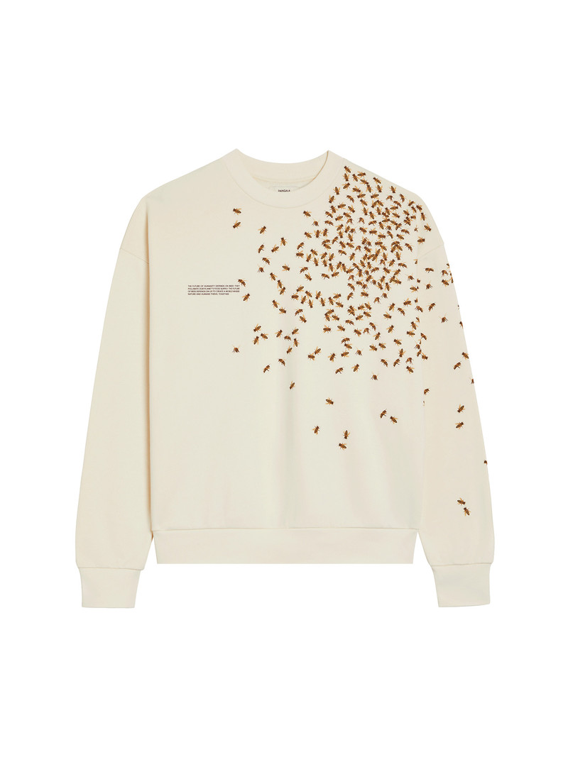 Womens Bee The Change Sweatshirt - Undyed 1