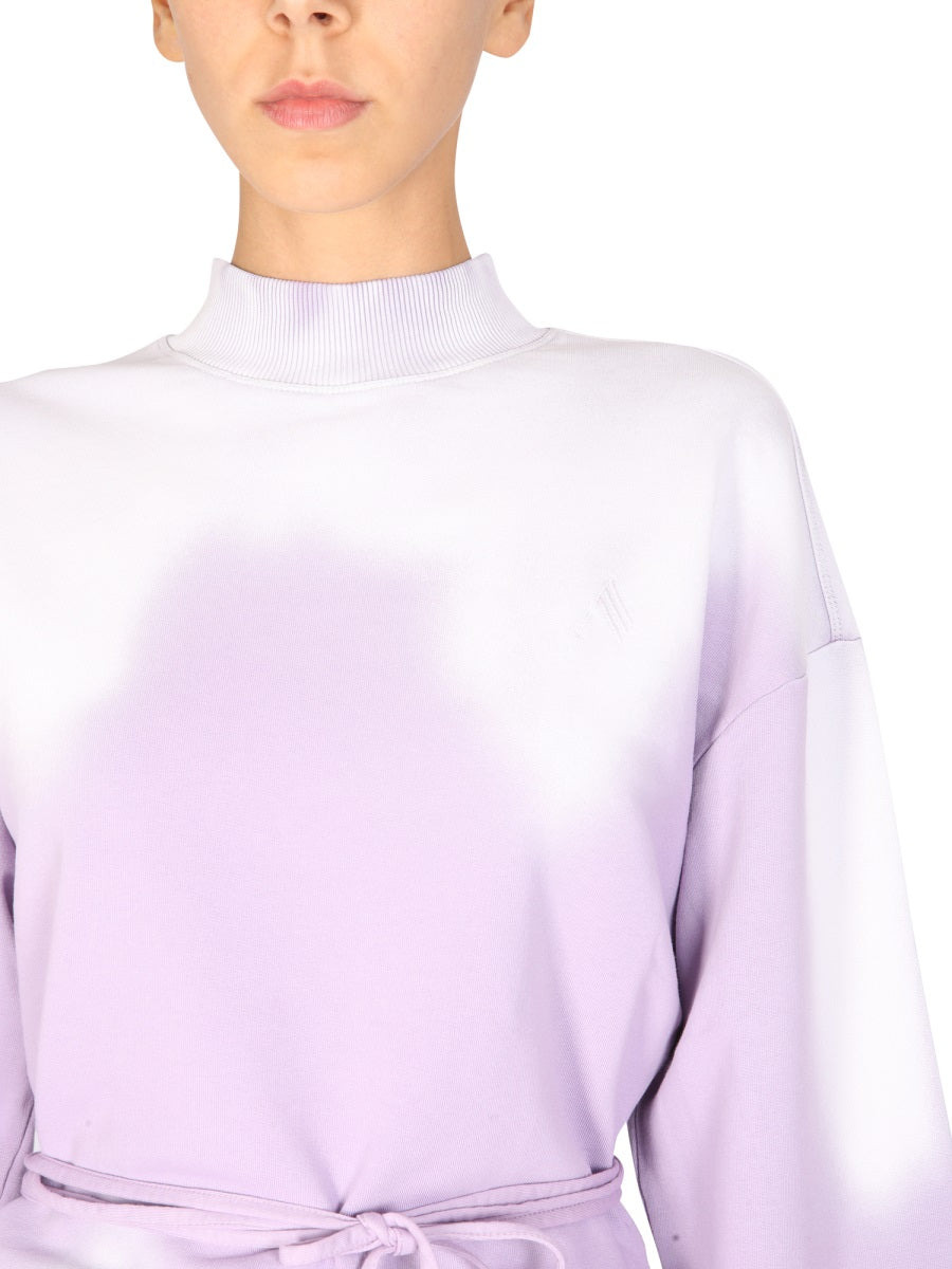 The Attico Women Lace-Up Sweatshirt - 4