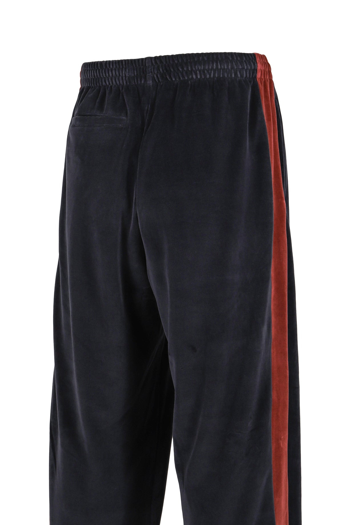 SIDE LINE SWEAT PANT - C/PE VELOUR / NVY - 7