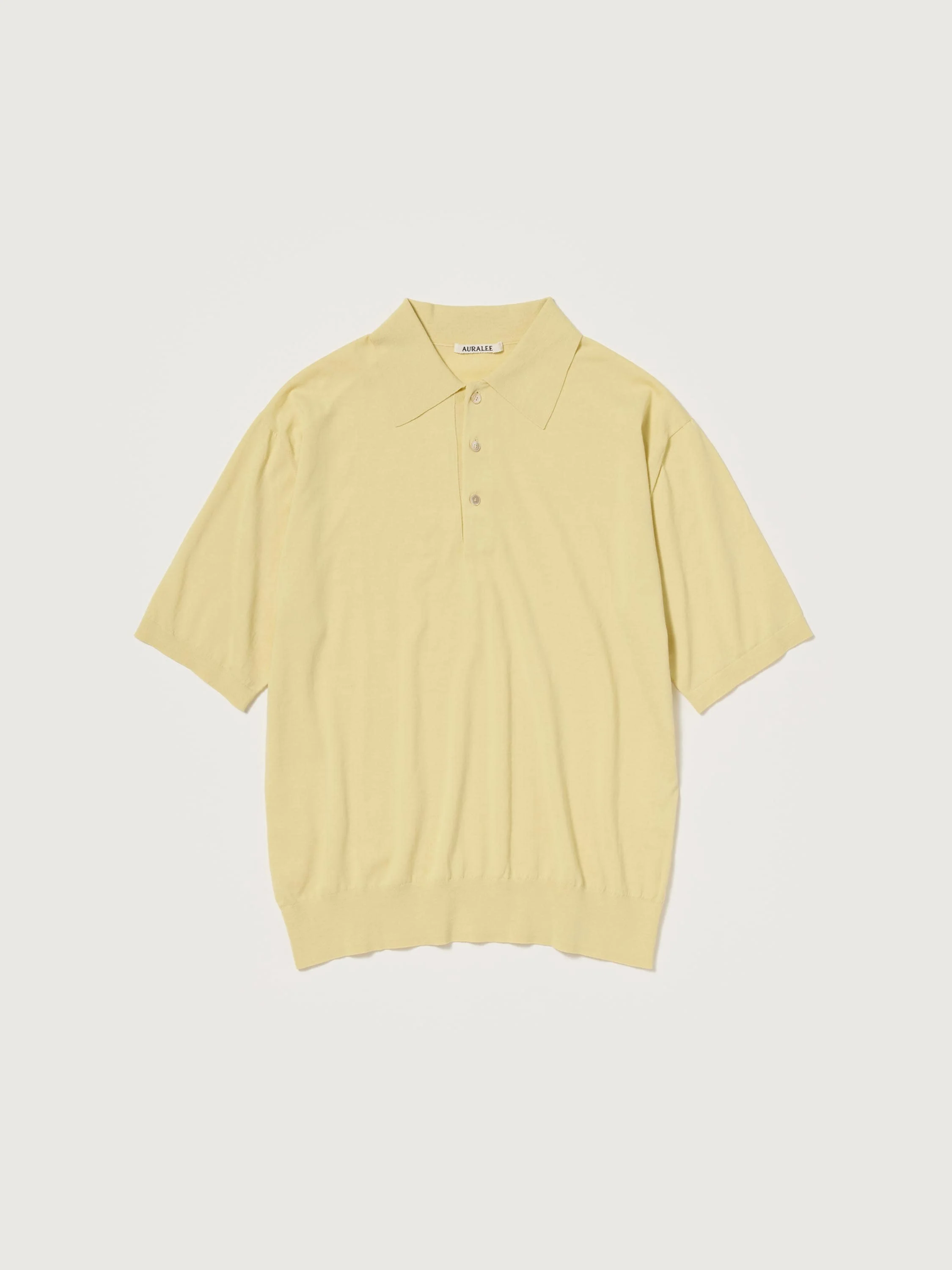 GIZA HIGH GAUGE KNIT POLO - 1