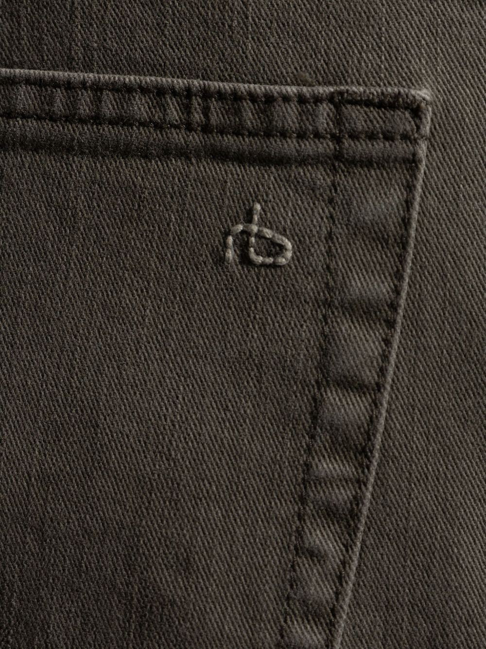 straight-leg cotton jeans - 5
