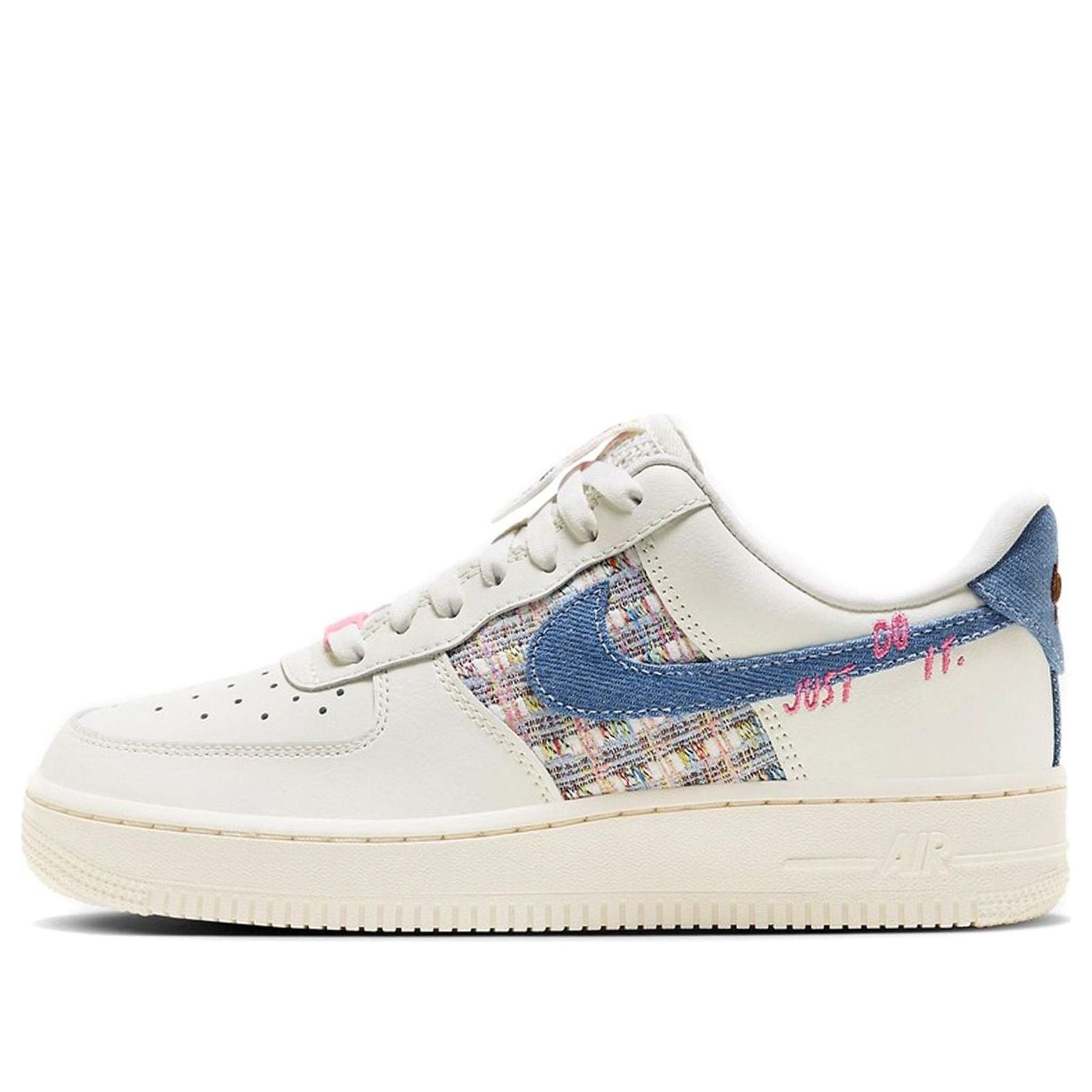 (WMNS)Nike Air Force 1 Low  'Just Do It Denim Boucl' FJ7740-141 - 1