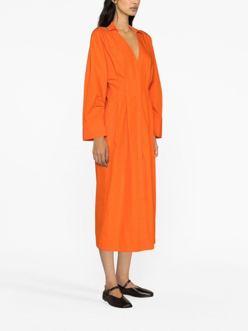 V-neck midi dress 3