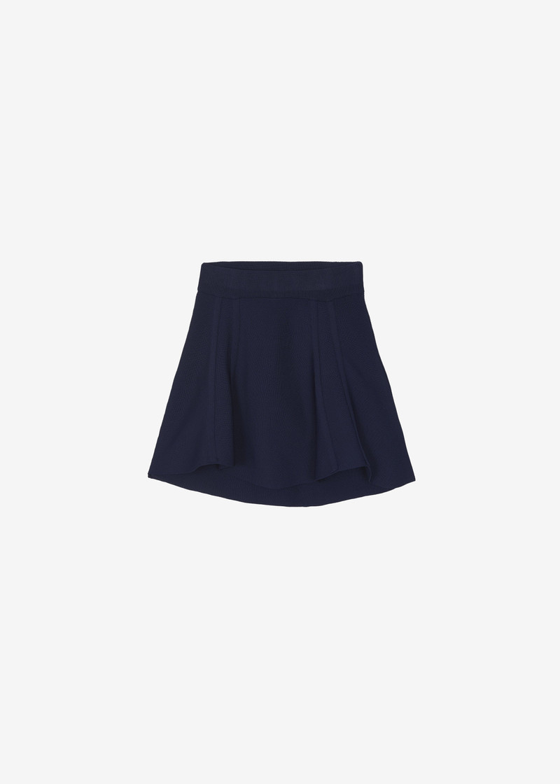 Kiama Sculpted Mini Skirt - Navy 1