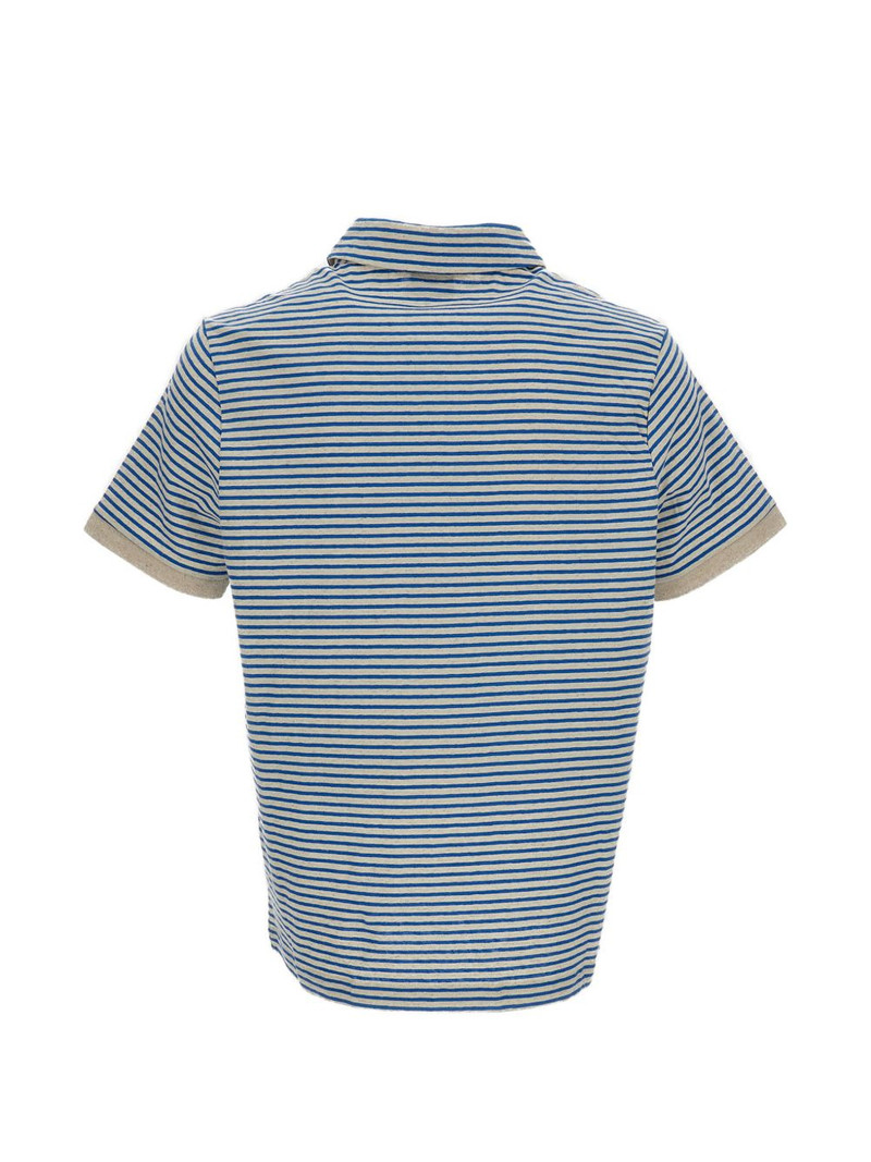 Paul Smith striped short-sleeve polo shirt outlook