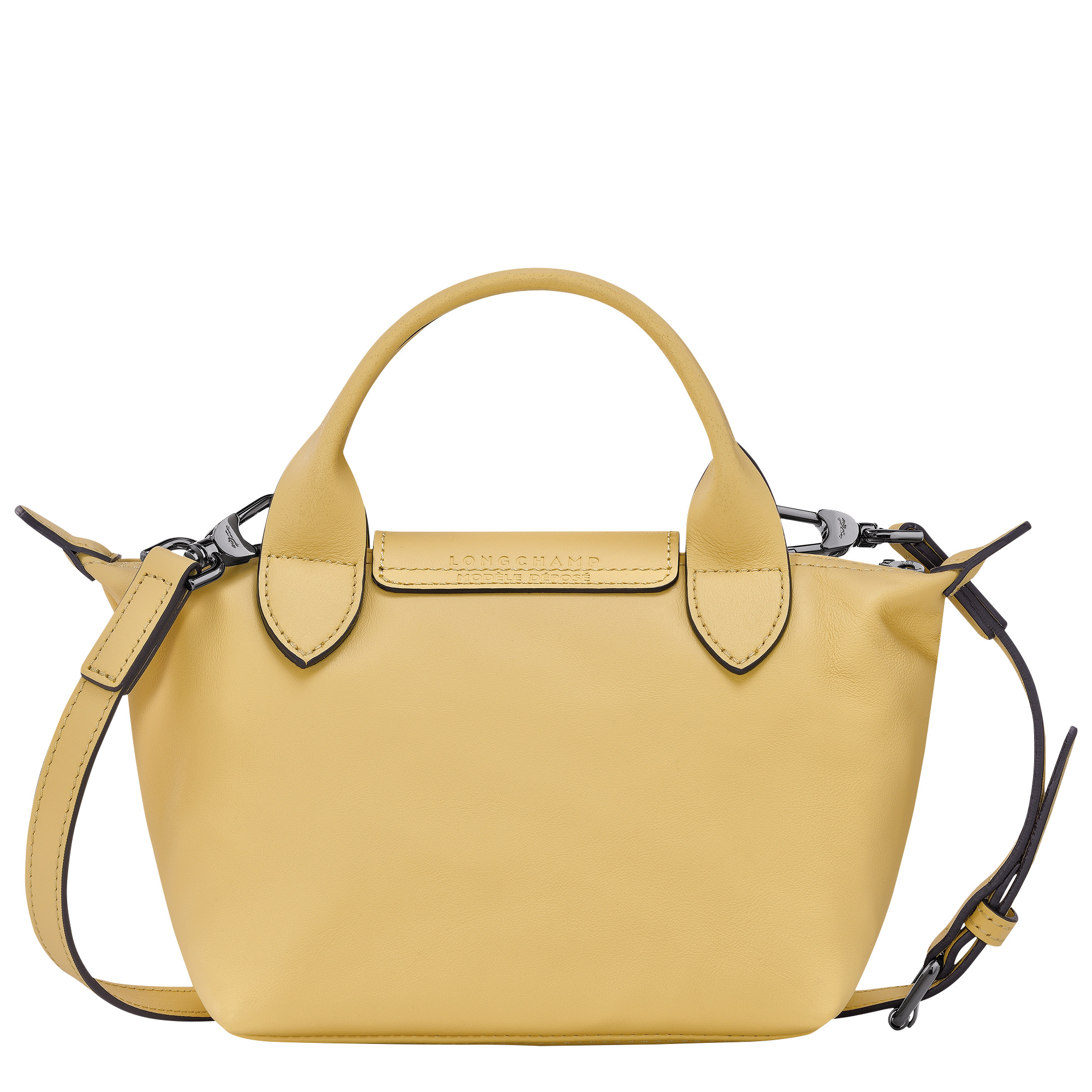 Le Pliage Xtra XS Handbag Wheat - Leather - 4