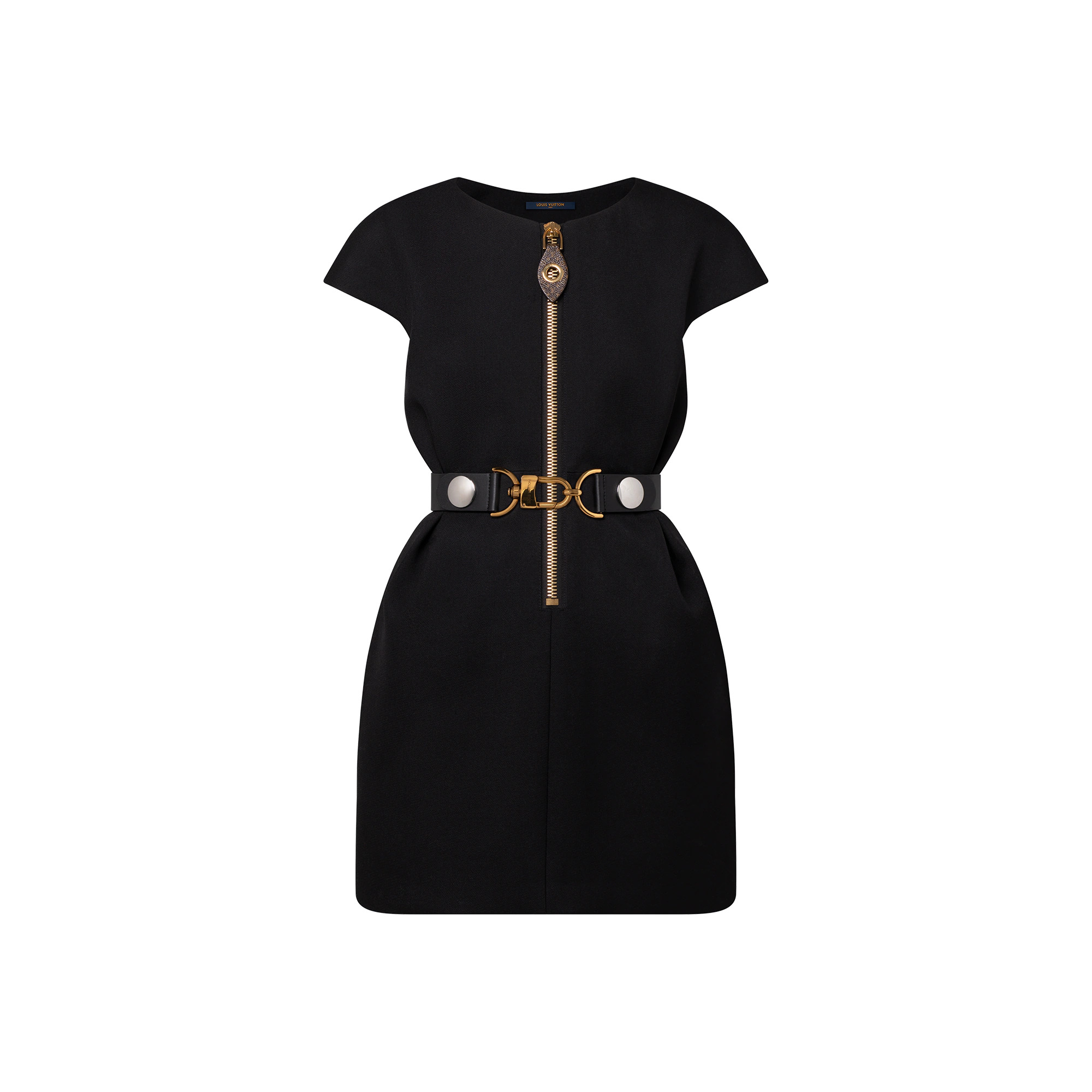 XXL Detail Cap Sleeve Dress - 1