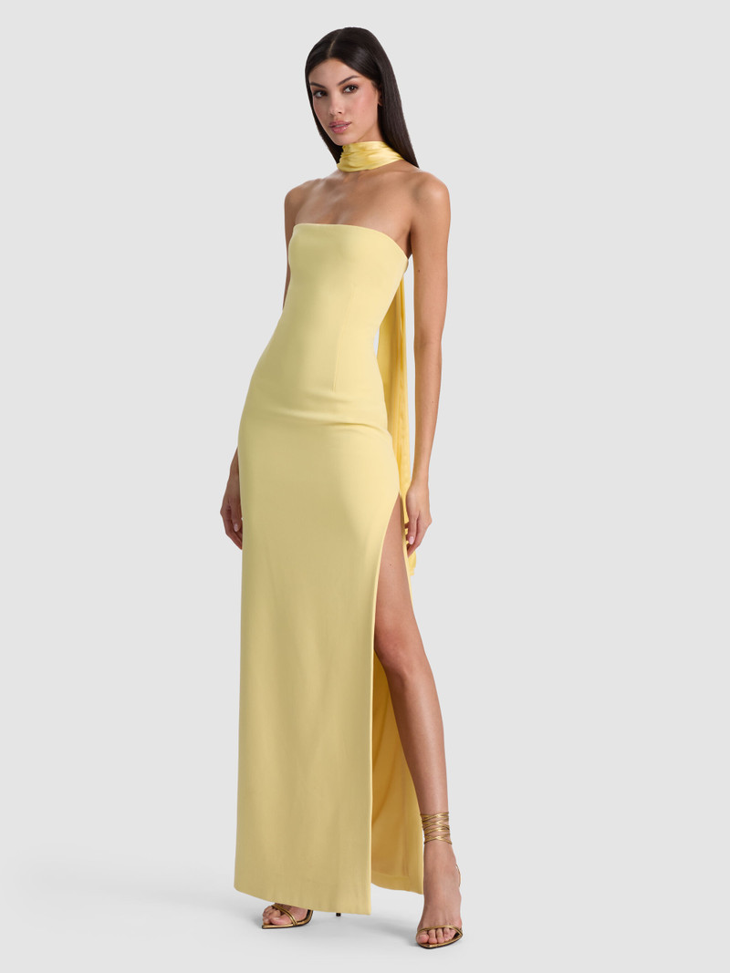 CHANA MAXI DRESS WITH SCARF 2