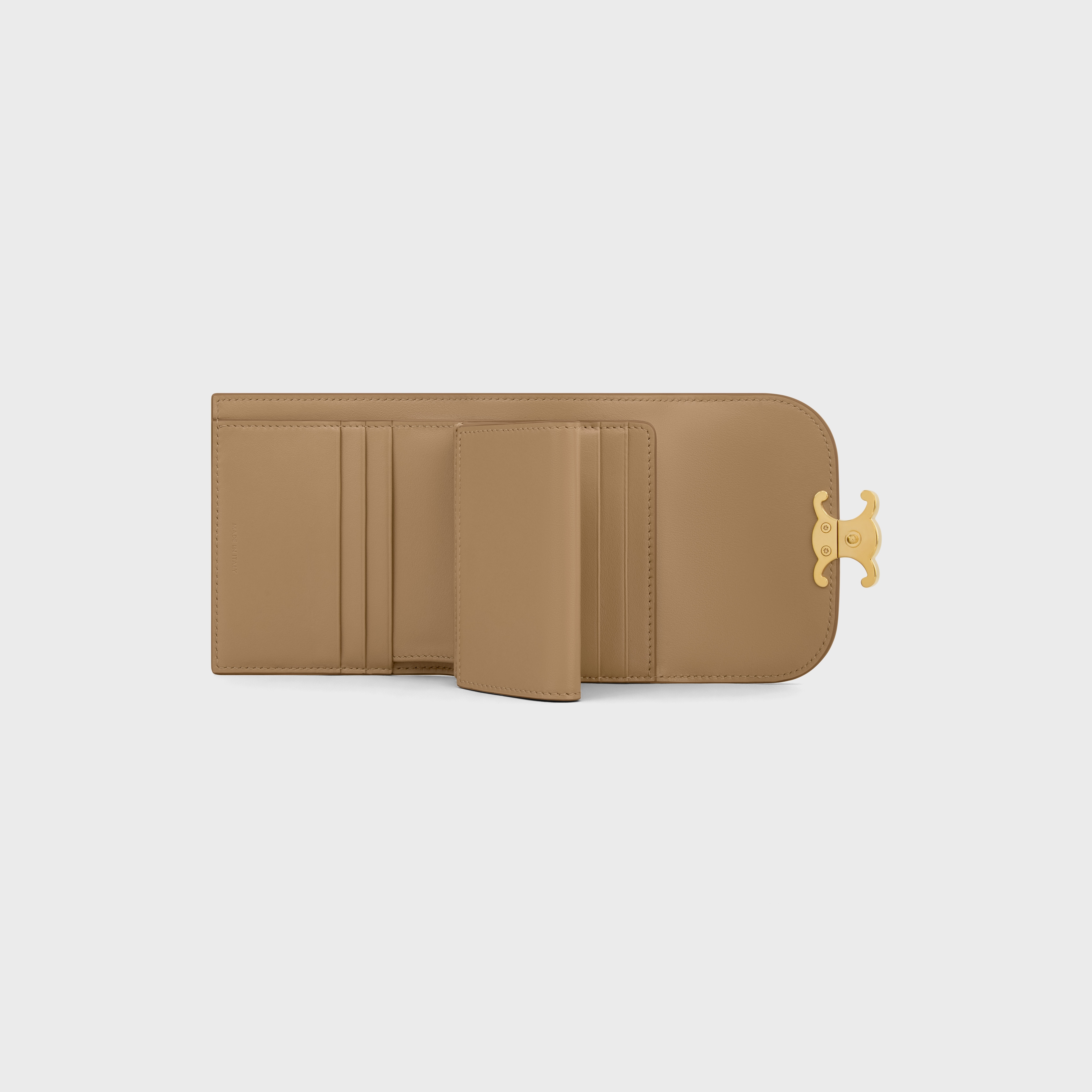 Small Flap Wallet TRIOMPHE IN Shiny calfskin - 4
