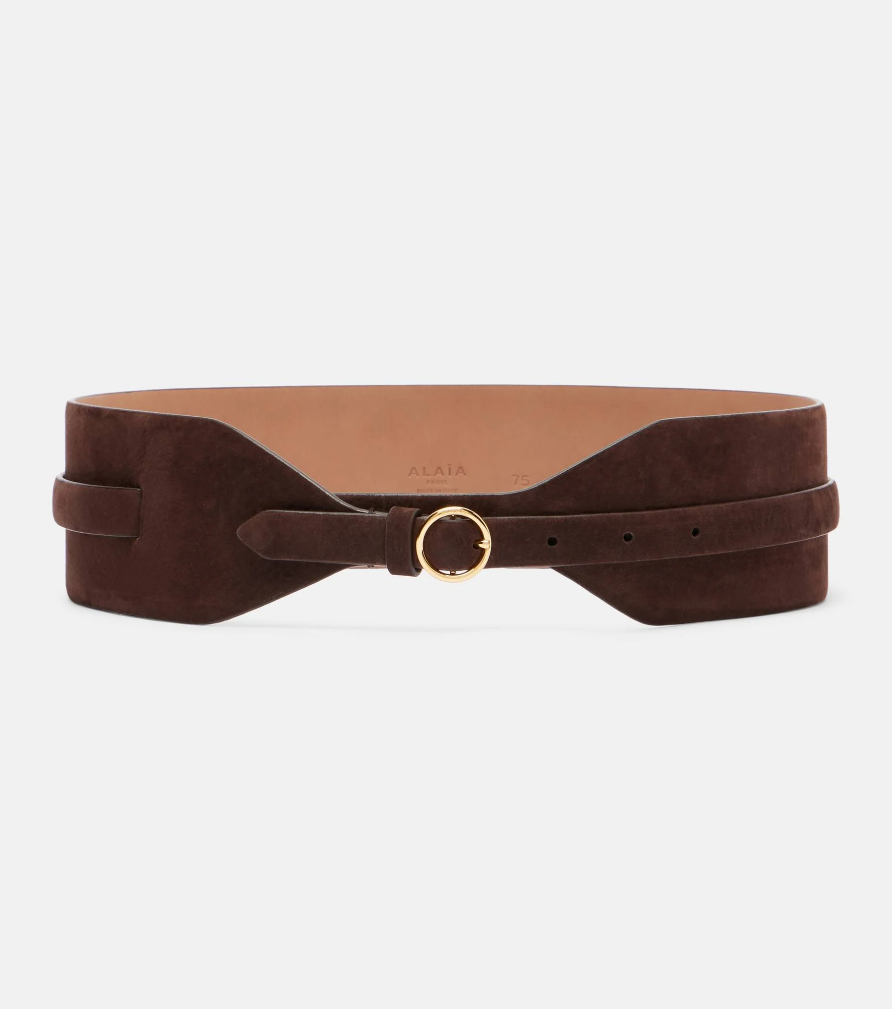 Large suede belt - 1