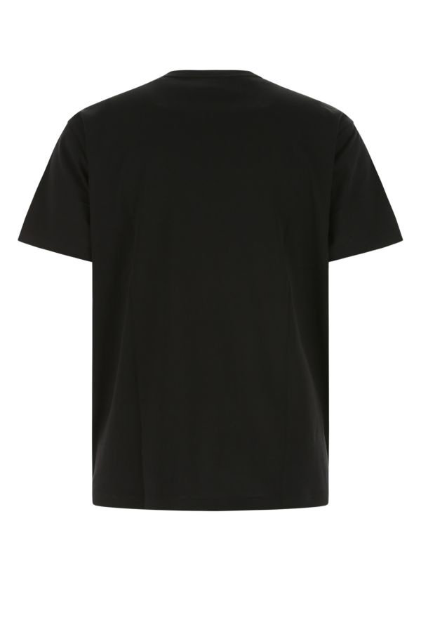 BURBERRY MAN Black Cotton T-Shirt - 2