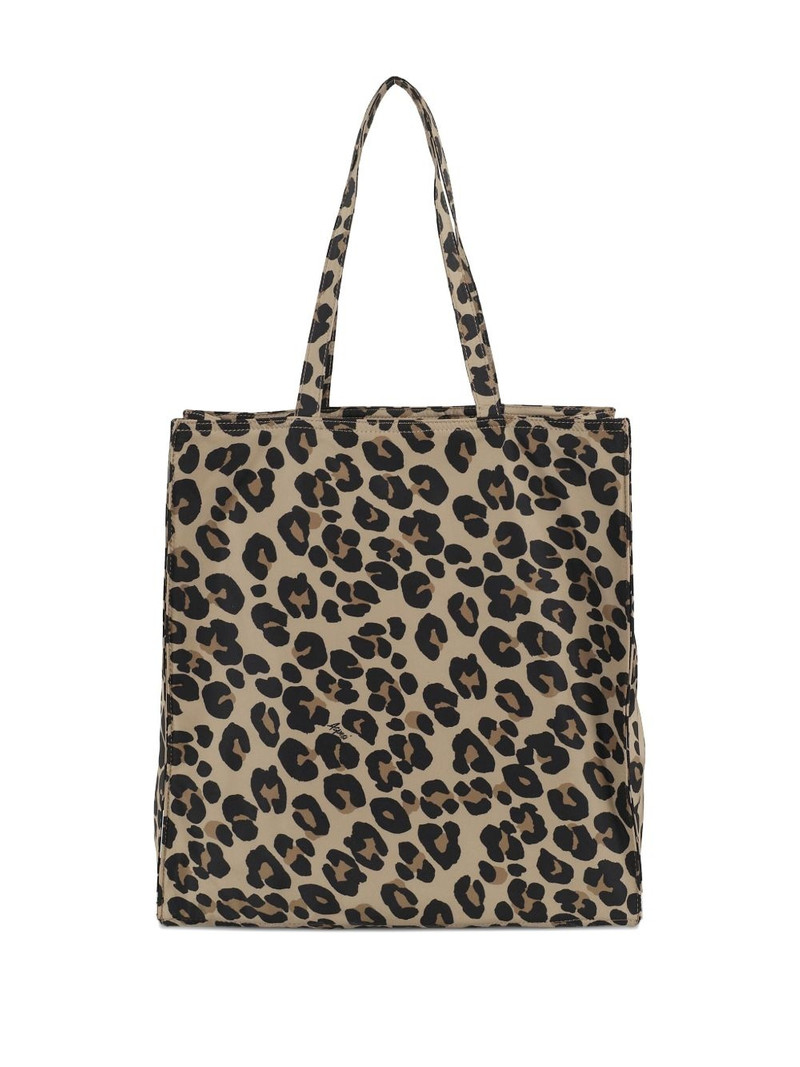 Aspesi animal-print tote bag outlook