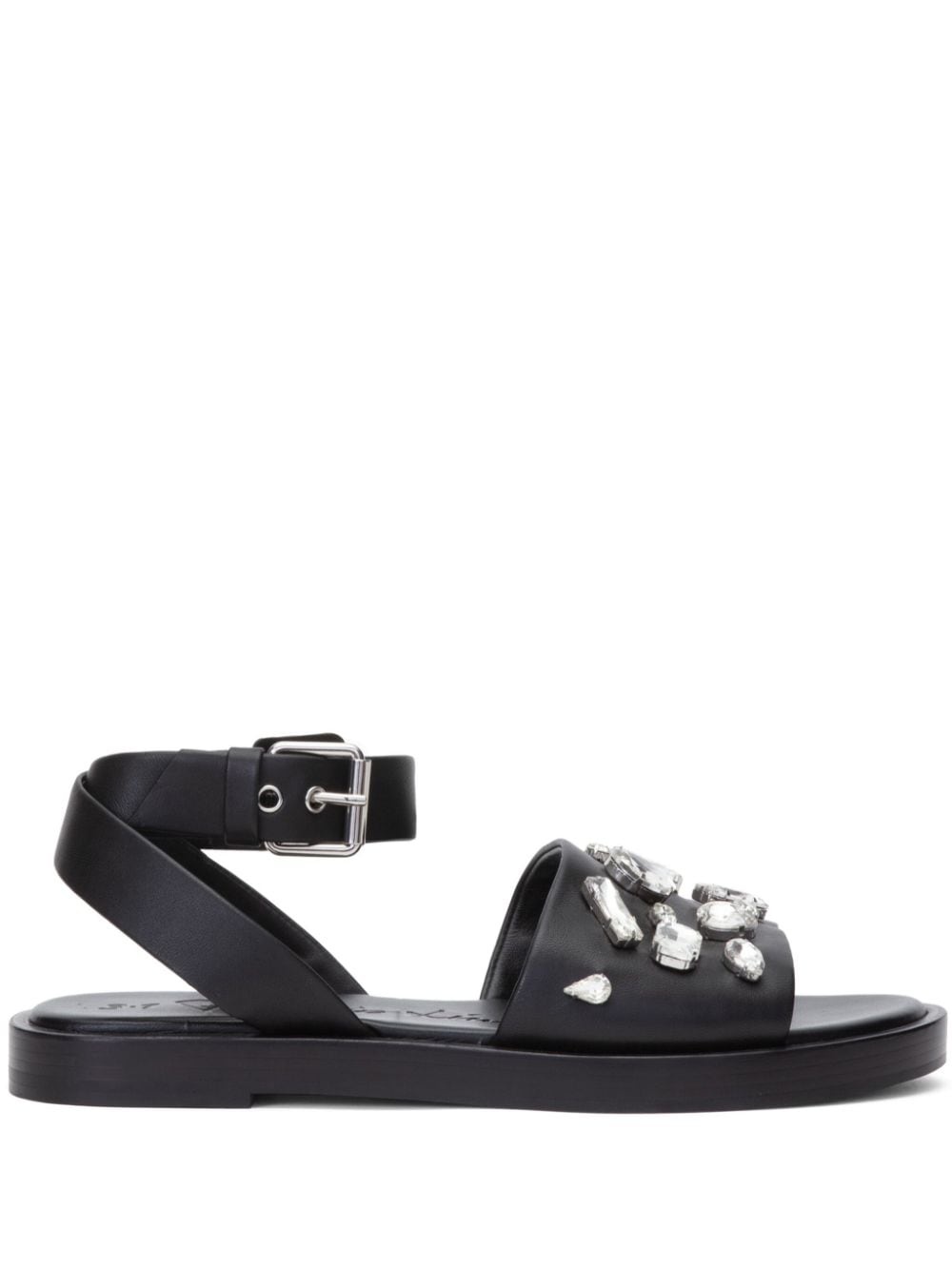 Nadine crystal-embellished sandals - 1