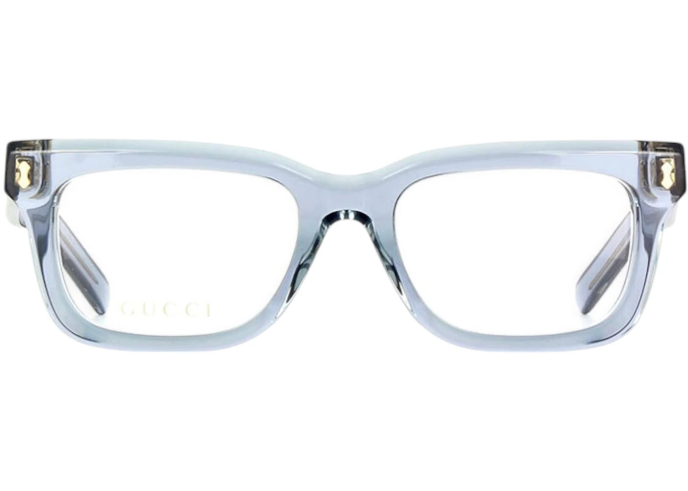 Gucci Square Eyeglasses Transparent Grey (GG1522O 008) - 2
