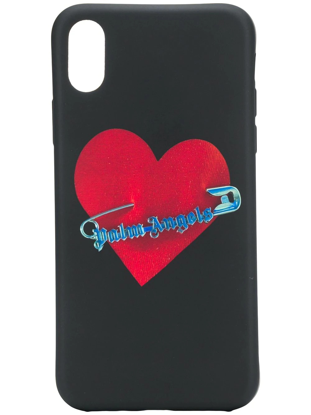 safety pin heart iPhone X case - 1