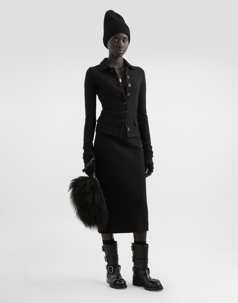 Dolce & Gabbana Single-breastedwool cloth jacket outlook