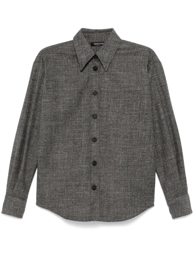 beaded trim shirt 1