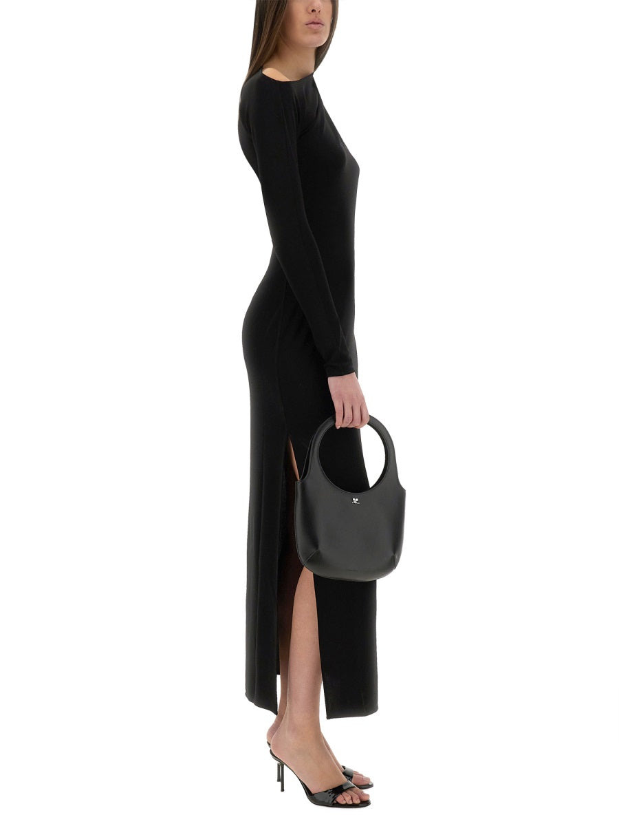 Courreges Women Long One-Shoulder Dress - 2