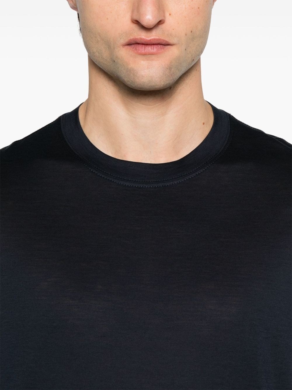 【送料&関税込】Brunello Cucinelli Short-sleeved Crew-neck L Brunello Cucinelli Short Sleeve Crew-Neck T-Shirt