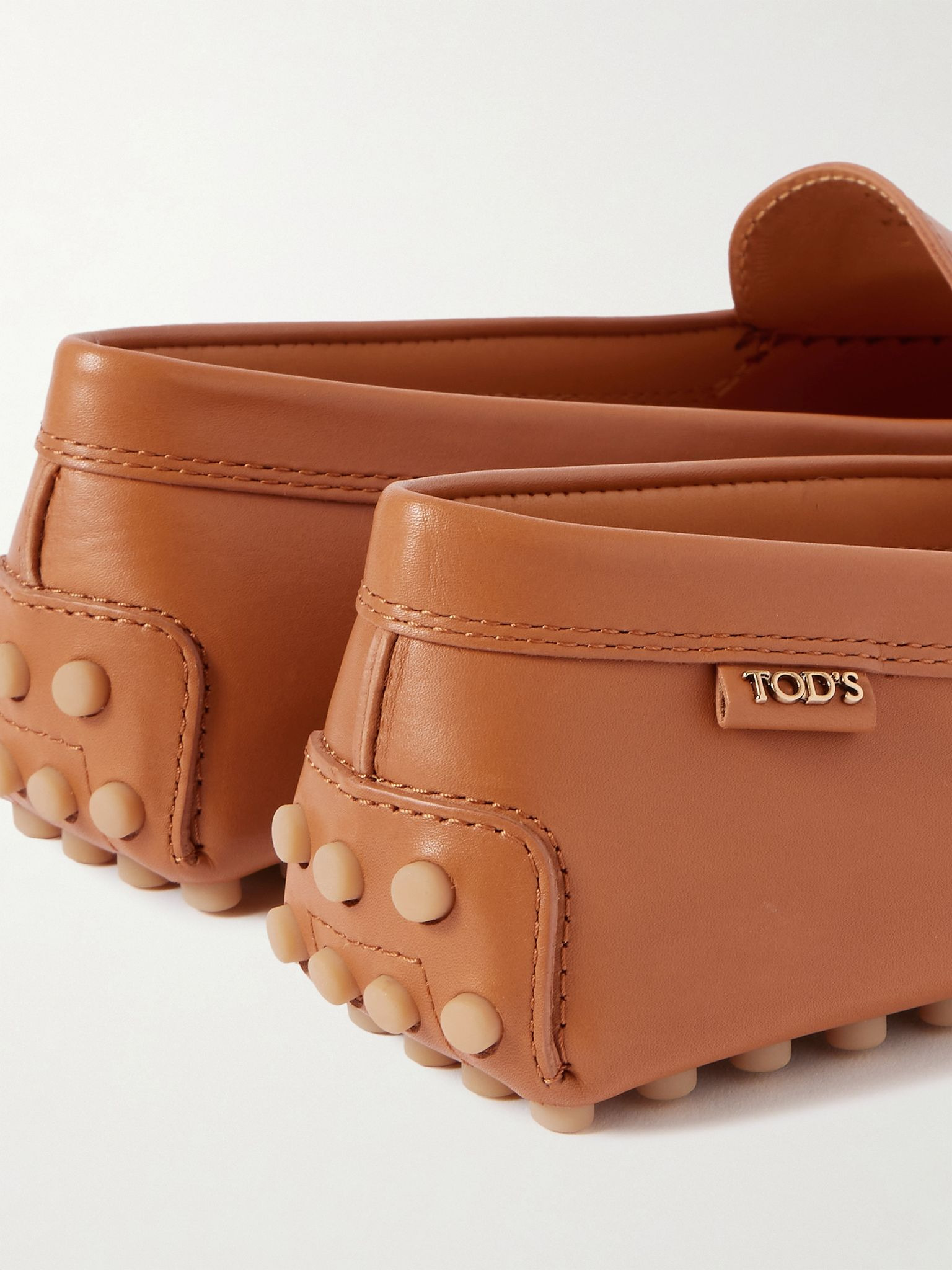 Gommino leather loafers Tan - 4