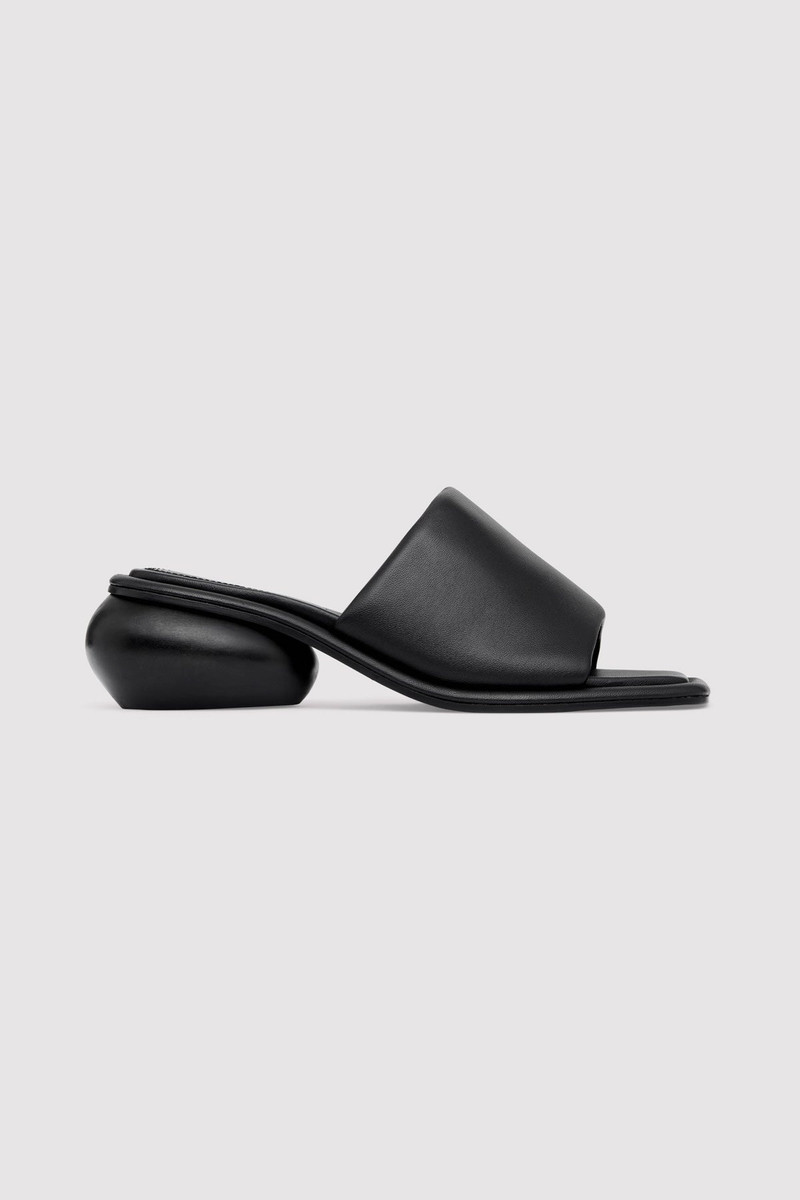 Minimal Dome Heel - Black 1