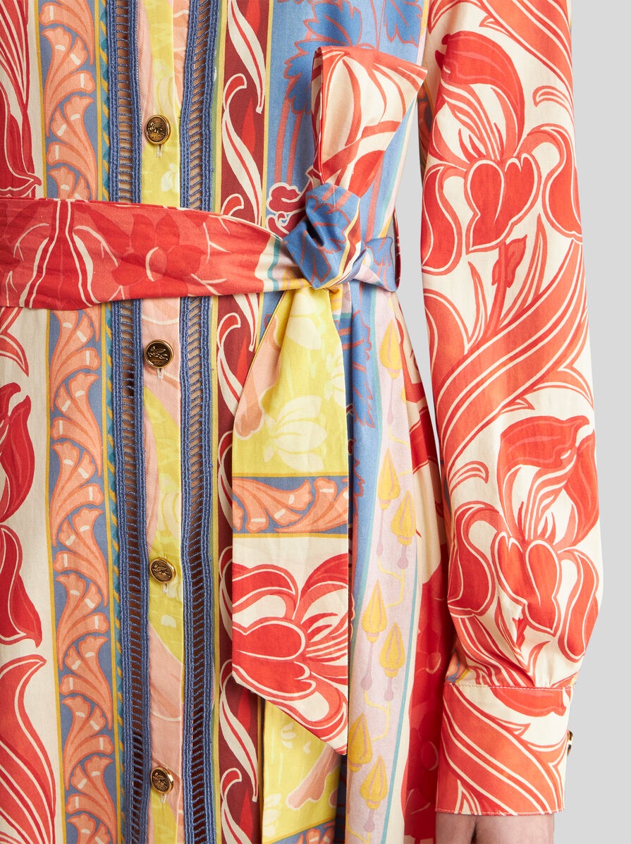 ETRO SUMMER シャツドレス マルチカラー Etro ETRO SUMMER SHIRT DRESS | REVERSIBLE