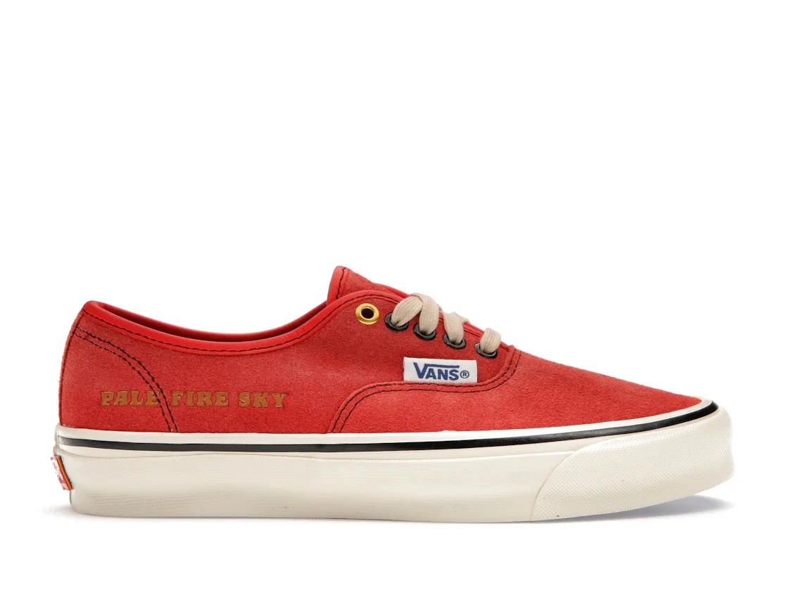 Vans Vault OG Authentic SP LX Julian Klincewicz Suede Cherry Red - 1