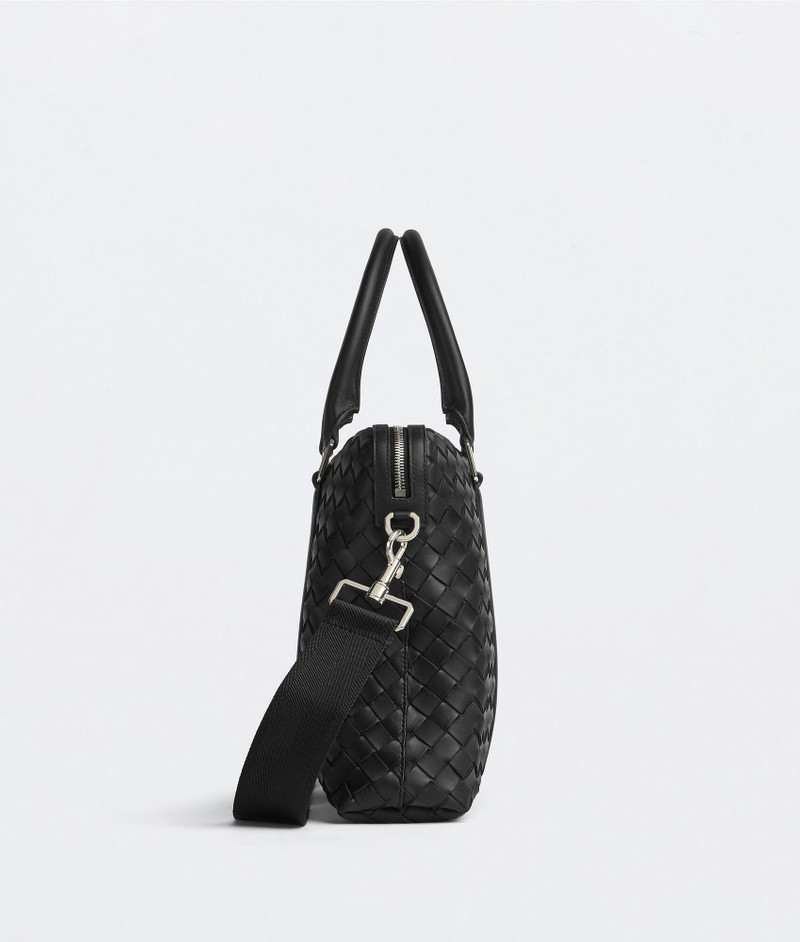 Bottega Veneta Slim Intrecciato Briefcase outlook