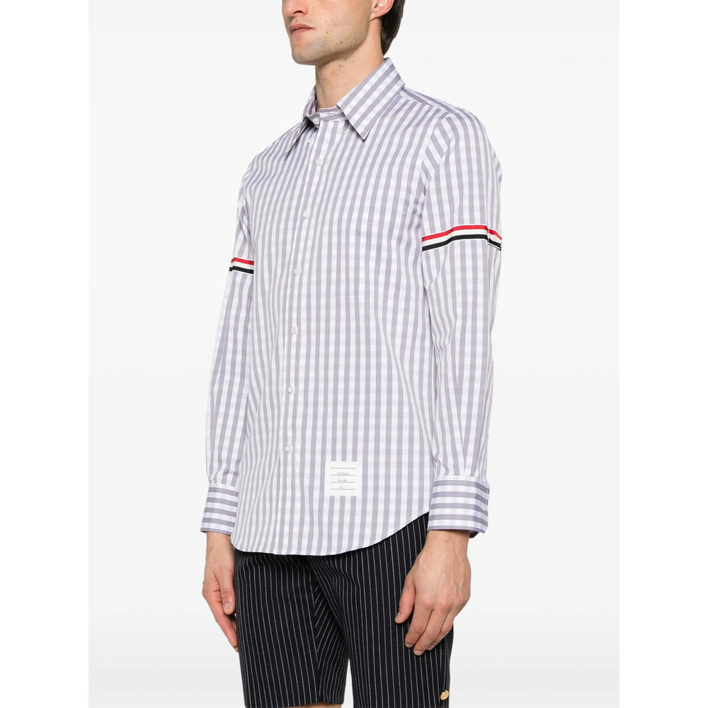 Thom Browne Grey Shirts Men - 4