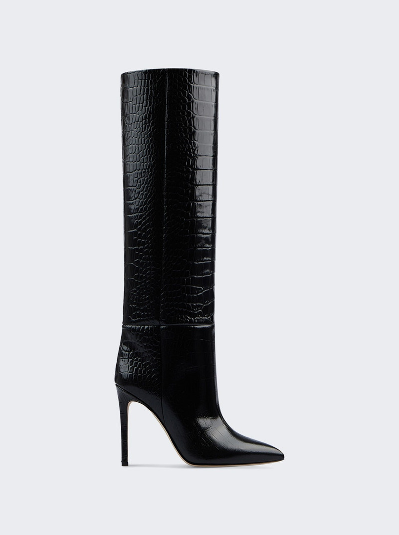 Stiletto Boot Carbon Black - 1