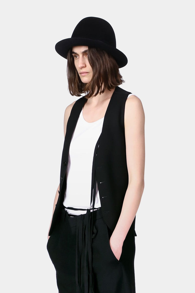 Ann Demeulemeester Charlotte Slouchy Waistcoat outlook
