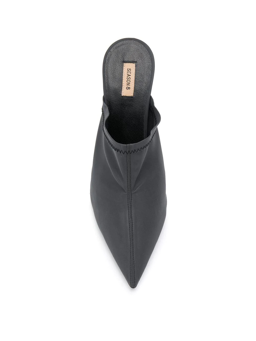 angled wedge mules - 4