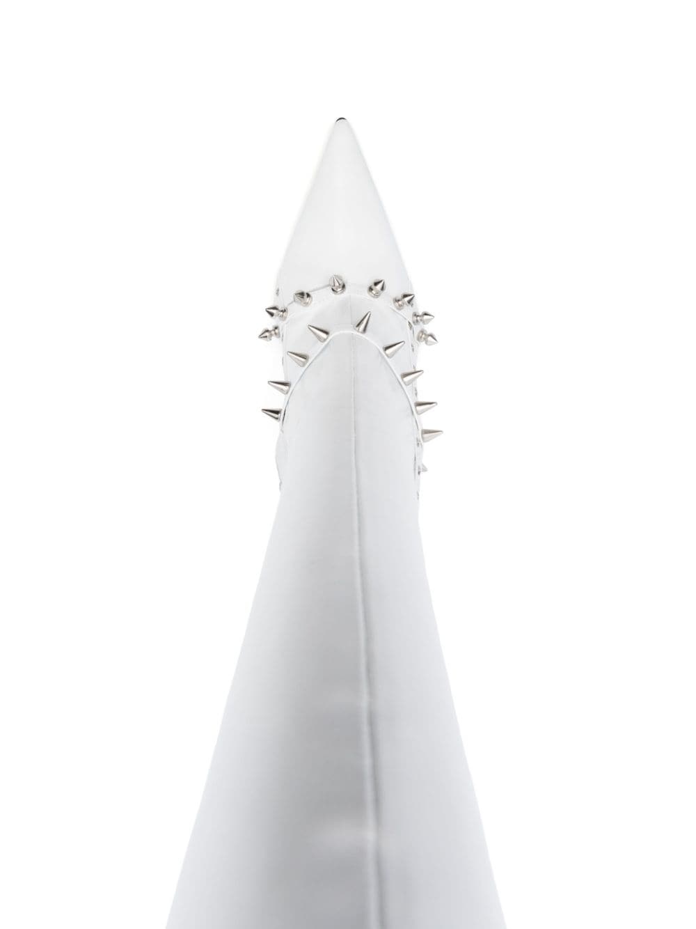 spike stud-detail high boots - 4